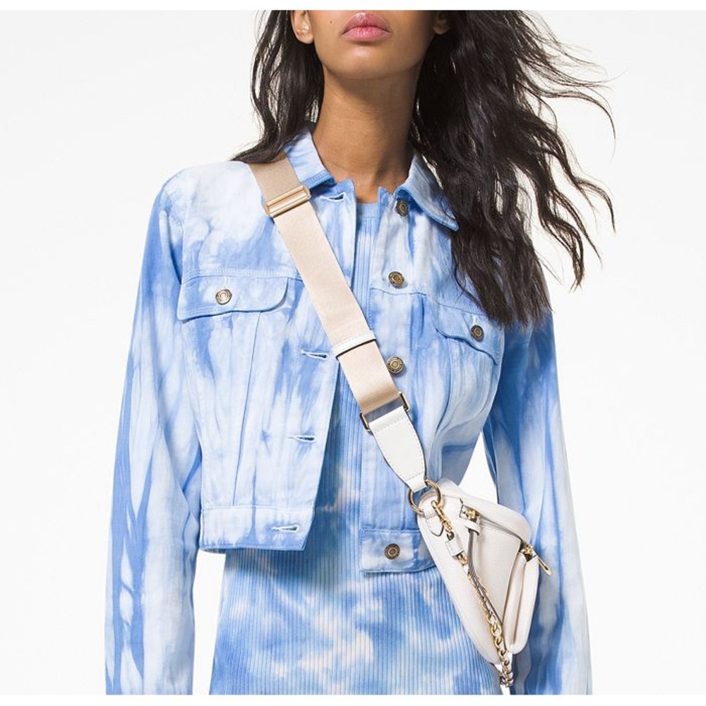 Michael Kors Tie-Dye Denim Jacket